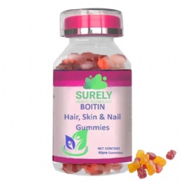Biotin gummy-hair growth skin nail care