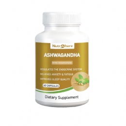 Ashwagandha Capsules-Reduces stress & anxiety