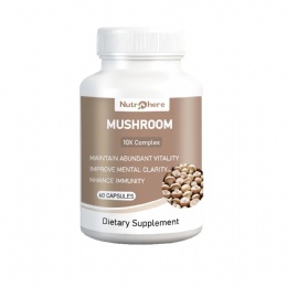 Mushroom Capsules-Adaptogenic stress & energy support